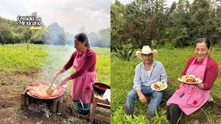 We Didn't Settle for Just Craving Them, So We Made Red Enchiladas in the Field