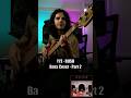 Rush YYZ Bass Cover Part 2 #shorts #bass