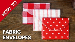 How to Make Fabric Envelopes by OnlineFabricStore 1,234 views 3 months ago 1 minute, 34 seconds