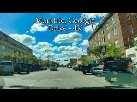 Driving Through Moultrie, Georgia | USA - 4K