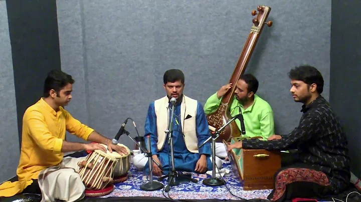Mandar Gadgil singing Raga Basant Mukhari, Gujari ...