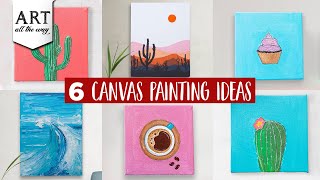 View Our Full Collection of Canvas Painting Ideas - Painting to Gogh