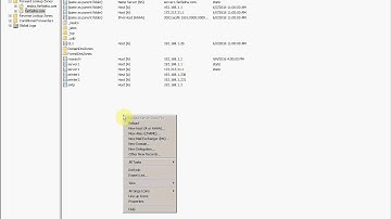 Adding hosts (A/AAA) record and MX record in DNS Windows Server 2008