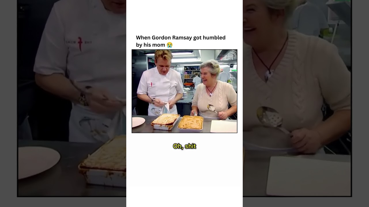 Gordon Ramsay Finally Humbled - by His Mom 😂