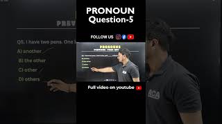 Can You Solve This? 😳 | Pronoun MCQ  by PAWAN SIR #shorts