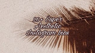 ♡20+ Super Aesthetic Instagram bios part -2 *2020* / Hridyak.♡ screenshot 2