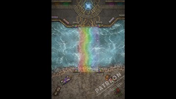 Dwarven Bridge animated battle map pack on Angela Maps patreon for TTRPGs