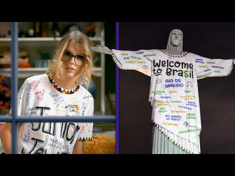 Taylor Swift's 'Junior Jewels' T-Shirt Shows Up on Brazil's Christ