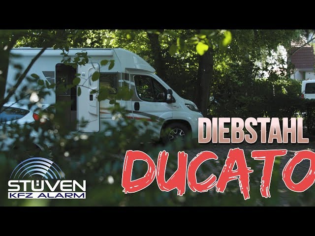 Alarmanlage Wohnmobil: Fiat Ducato Diebstahl verhindern - STÜVEN