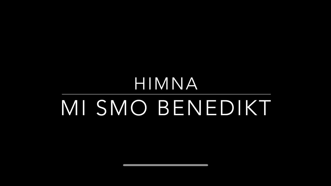 Kriko & Jernej - Mi smo Benedikt (HIMNA)