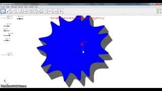 3D supershape with Geogebra3.2