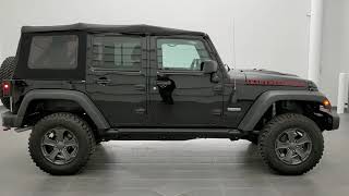 2017 JEEP WRANGLER RUBICON RECON UNLIMITED SOFT TOP WALK AROUND REVIEW SUPER LOW MILES! 11240 SOLD! screenshot 2