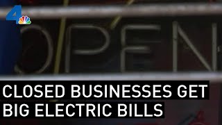 Some Businesses Reduce Hours and Close But Still Get Big Utility Bills | NBCLA