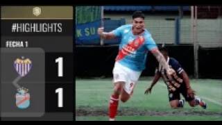 Dock Sud 1-1 Arsenal. Matchday 1. Primera B Metropolitana