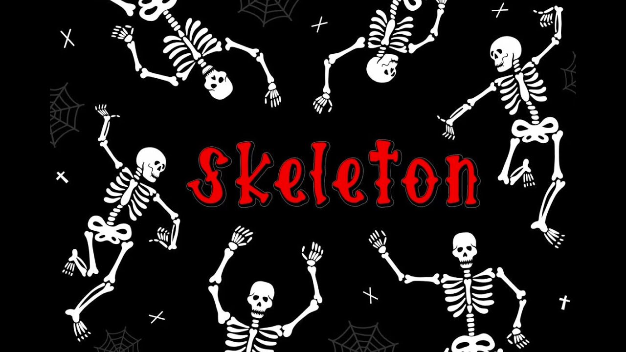 Skeleton SVG Bundle Stock Graphics Download