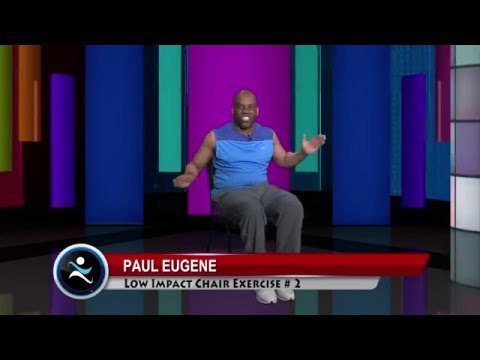 Low Impact Chair Fitness - 100% Seated! Sit and Get Fit! - YouTube