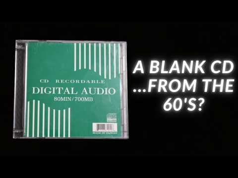 This Looks Like a Blank CD from the 1960's!!!