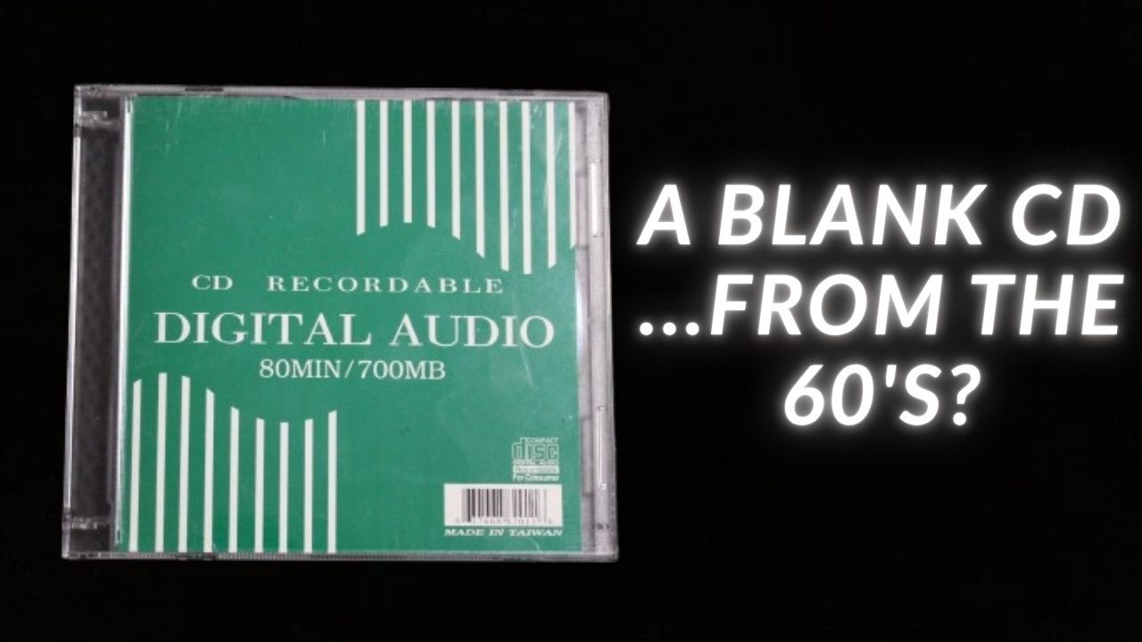 This Looks Like a Blank CD from the 1960's!!! - YouTube