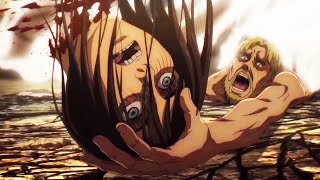 Erens Death Gabi Shoots Eren Attack On An Season 4 Part 2 Episode 3