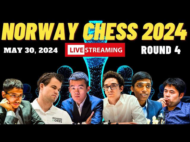 MAKABAWI KAYA SI MAGNUS? Norway Chess 2024 Round 4 Live! class=