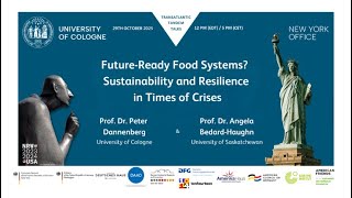 Transatlantic Tandem Talk – Future-Ready Food Systems? Sustainability & Resilience in Critical Times