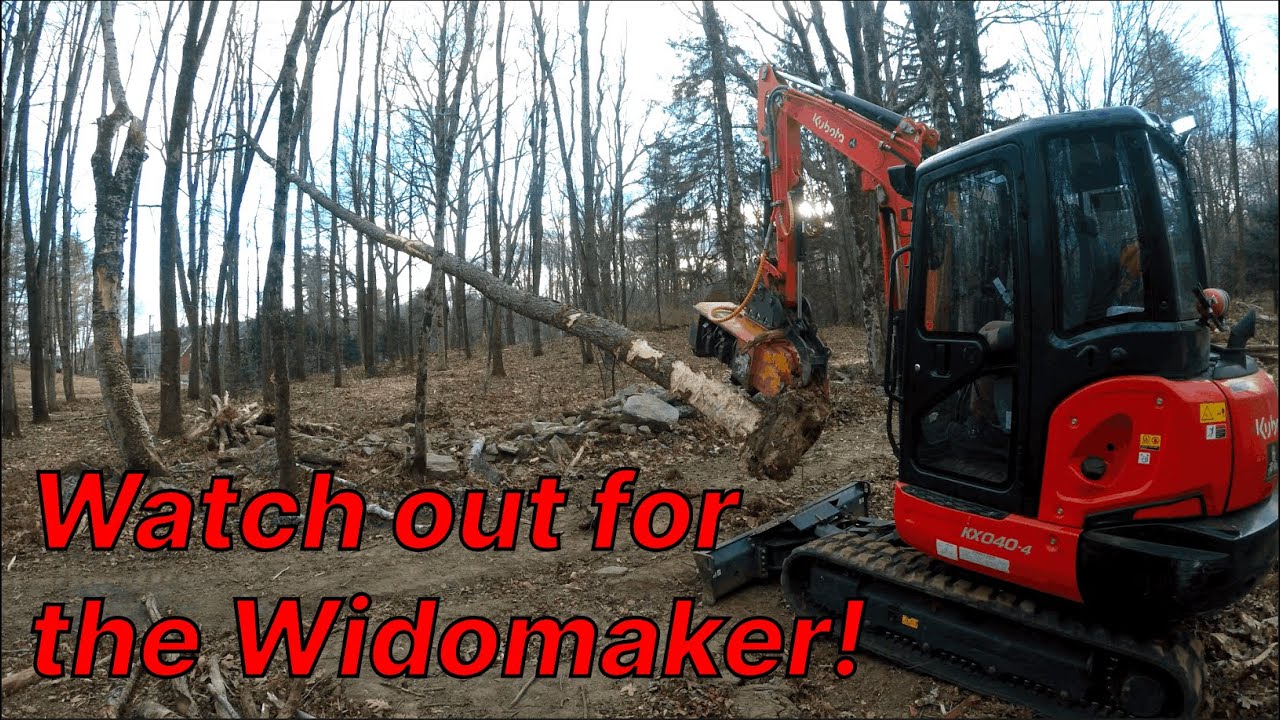 Forestry Mulching and Log Stacking!