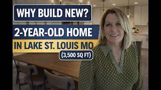 Why Build New? | Stunning 2-Year-Old Home in Lake St. Louis MO (3,500 Sq Ft)