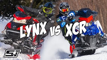 2022 Lynx RAVE RE vs 2022 Polaris INDY XCR