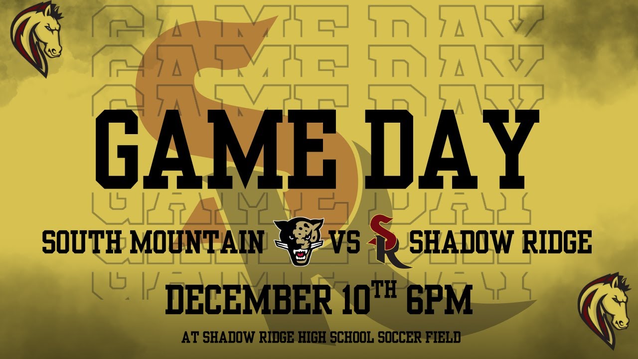 Varsity Boys's Soccer - South Mountain vs Shadow Ridge