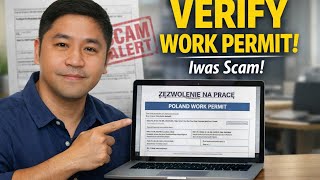 STEP BY STEP: Paano i-VERIFY ang POLAND WORK PERMIT | Iwas Scam! screenshot 2