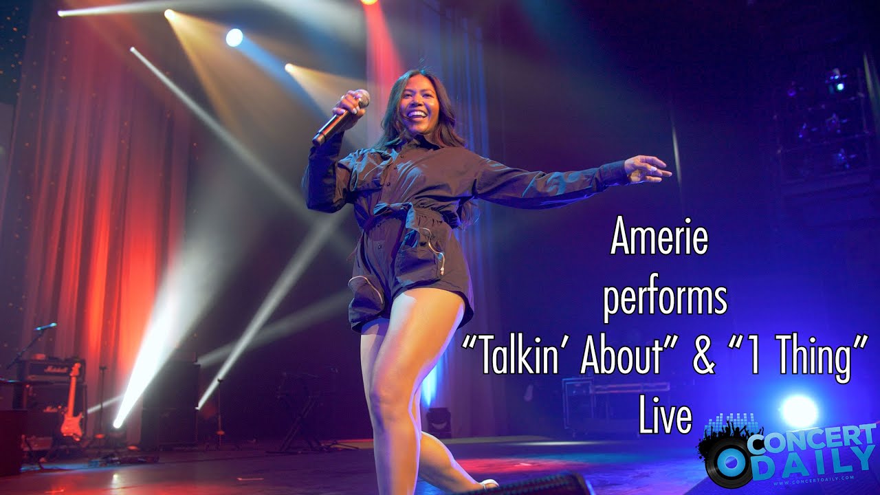 Amerie performs 