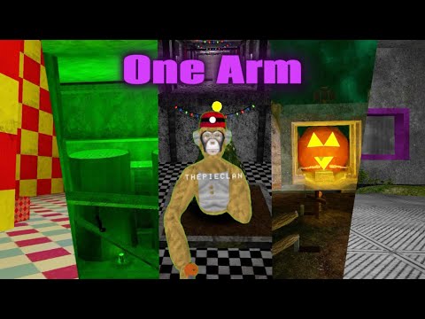 Big Scary But I only have 1 Arm | #gorillatag #gorillatagquest #vr #videogames #funny #bigscary