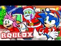 ZOMBIE SANTA!! 🎅 - Sonic & Amy Play ROBLOX Field Trip Z