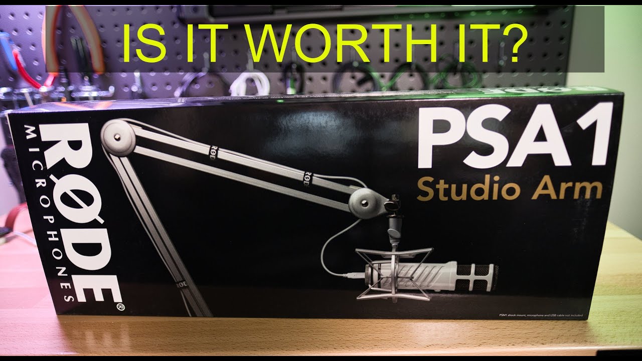 Rode PSA1 Professional Studio Boom Arm 2021 Review YouTube