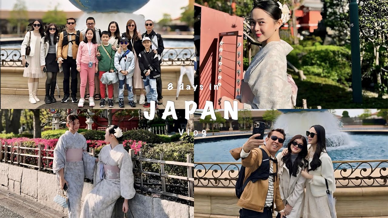 #4 8 days in Japan🌸 DisneySea • Shibuya • Shinjuku • Asakusa • Gotemba • Mount Fuji