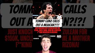 Tommy McMillen calls out A MEXICAN?!? Tommy Gunz INSANE CALLOUT! #callout #ufc #tommygunz