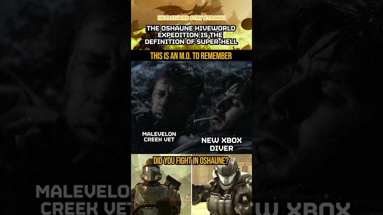 Helldivers 2 Into the Unjust! Oshaune is now the new Malevelon. Xbox Divers have stories. 