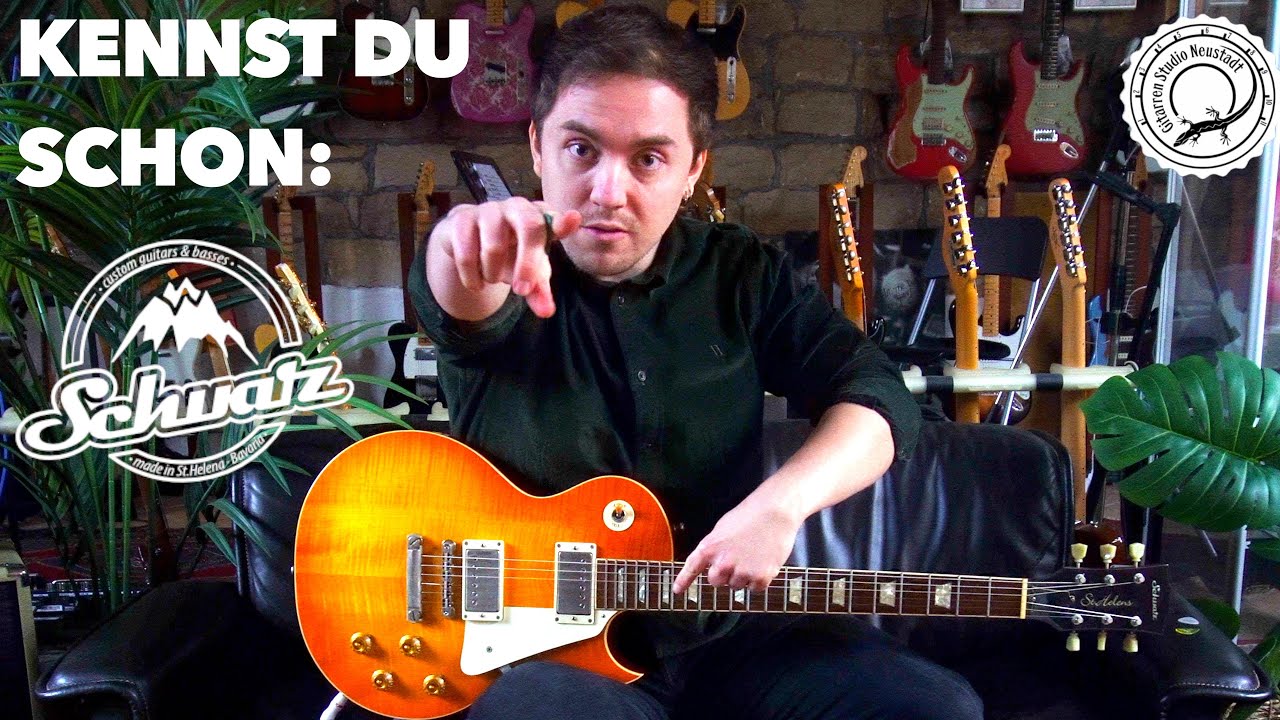 Schwarz Custom Guitars St. Helens präsentiert von Kevin Burg