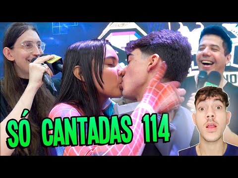 FELCA EXPULSOU O SPIDERMAN DO PALCO!! CANTADAS ENFADONHAS  COM MUKA React