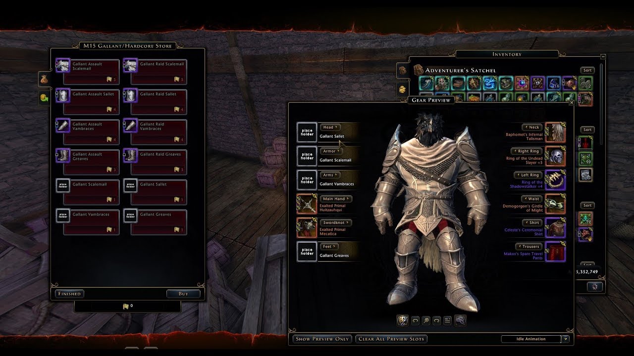 Neverwinter Mod 15 IOU s Vendor Hardcore Mode Minimum IL EGWD Test