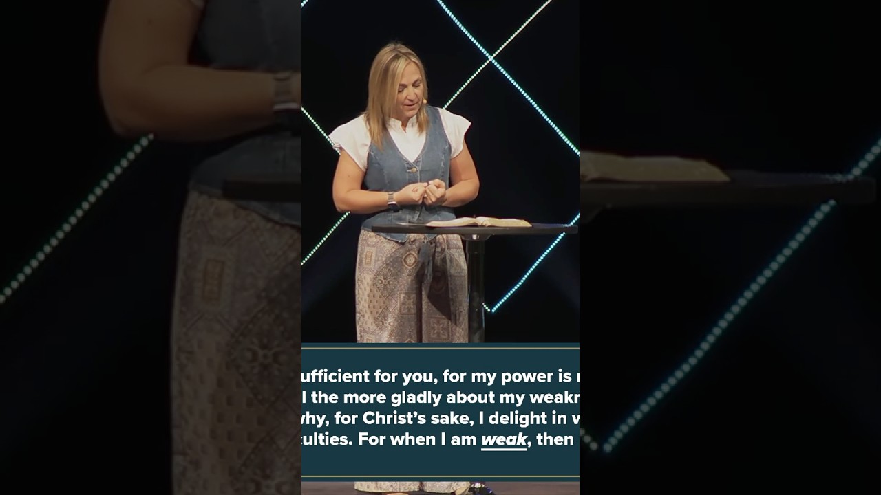Strength in Weakness