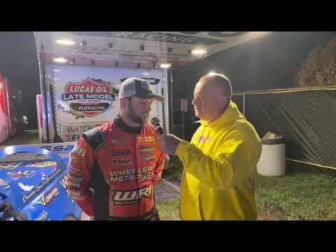 HUDSON ONEIL INTERVIEW WVMS LUCAS OIL CHAMPIONSHIP 