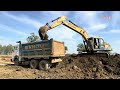  Hyundai Excavator Mitti Loading 🚜 | Dumper Full Heavy Loading 💪