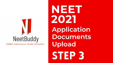 NEET UG 2021 Application Form | Step 3 | The NEET Buddy
