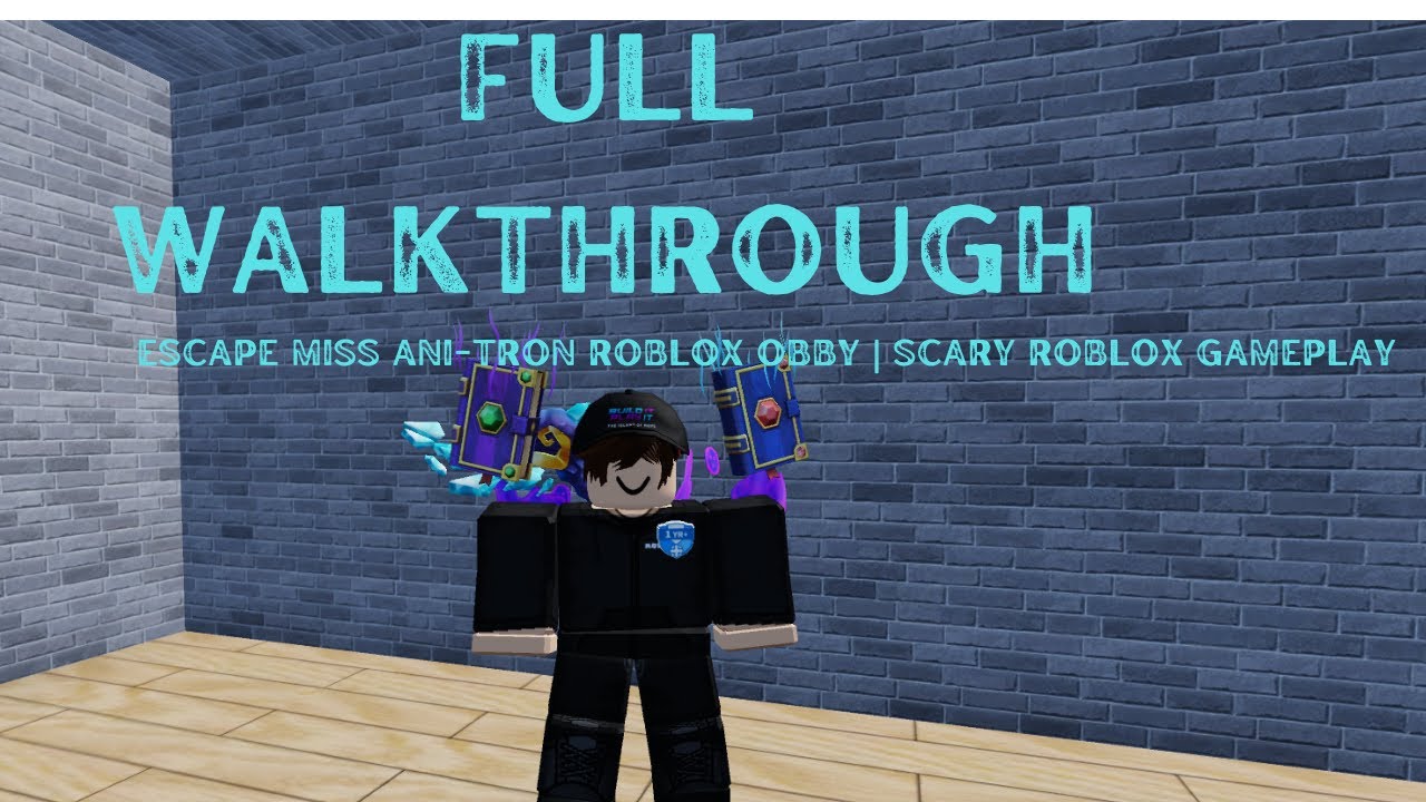 Roblox Horror Obby: Escaping Miss Ani-Tron 😱
