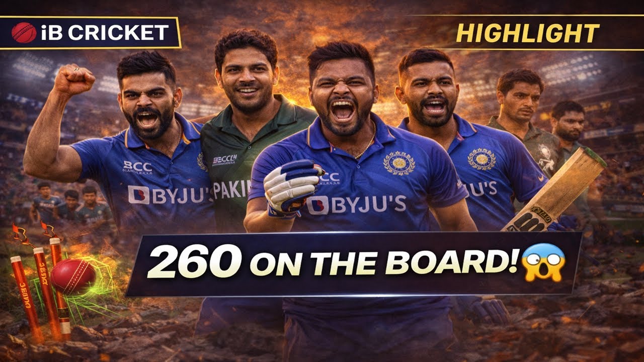 Коли, Юврадж и Хардик УСТРАИВАЮТ БЕЗУМИЕ! 💥 Более 260 ударов | iB Cricket VR (2 раунд - iBC PRO 3...