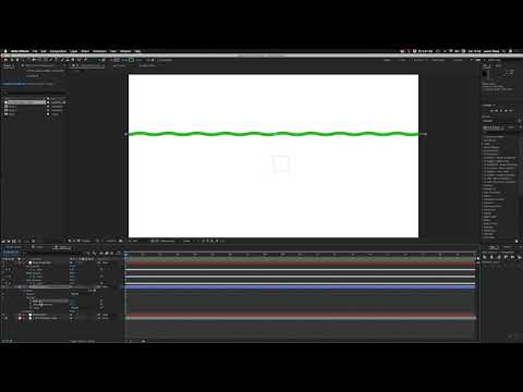 Creating a Waveform in Adobe After Effects