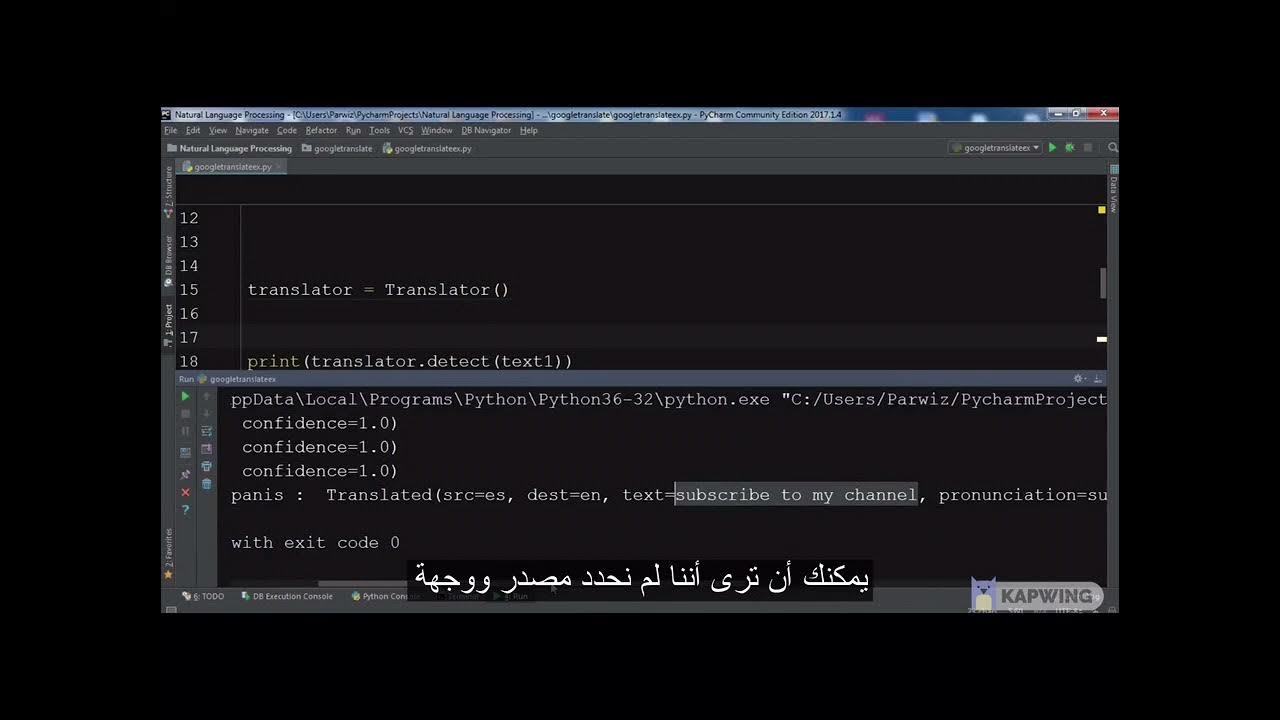 Google Translate API With Python - YouTube
