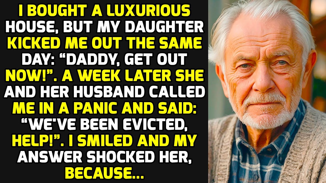I Bought A Luxurious House, But My Daughter Kicked Me Out The Same Day: “Daddy Get Out Now!” STORIES