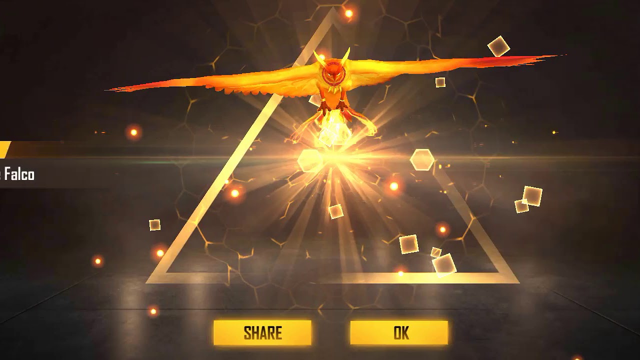 Free fire new pet Falco YouTube
